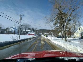 Part of my rural mail route was through Sheepscot Village.  PHIL DI VECE photo.