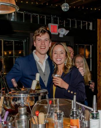 Eric McIntyre and Rachel Altschuler. Bob Bond/40 Federal Studio