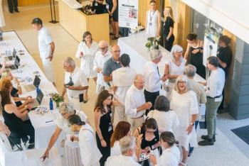 Veggies to Table's 2025 fundraiser at Bigelow Lab. Courtesy of Veggies to Table