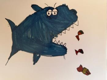 Art by Hazel.  Courtesy of the Bremen Library