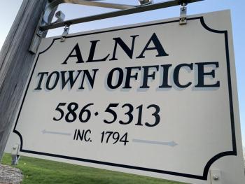 Town office sign 