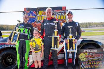 Pro Stocks, from left: Logan Melcher, Levi Murray, Kelly Moore and Kevin Douglass. Jasen Dickey Photography 