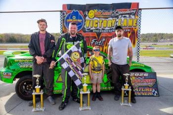 Thunder 4 Mini, from left: Derek Cook, Ricky Austin, Levi Murray and Donnie Fletcher. Jasen Dickey Photography 