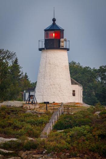 Burnt Island Light, Mike Leonard photo