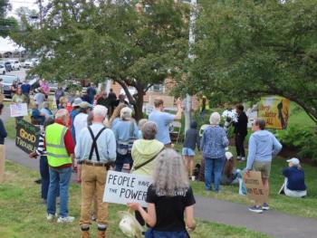 Saturday’s rally. Courtesy photo 