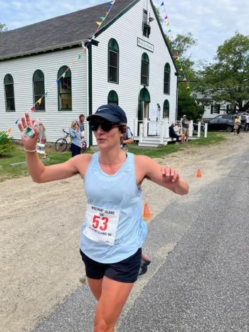 Nora Bradford, first place female finisher. Courtesy photo