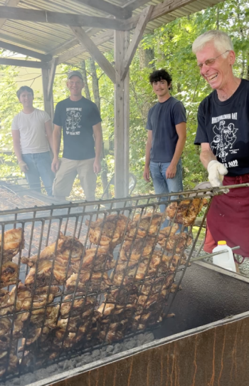 Chicken dinners on the way! Courtesy of Hilary Petersen 