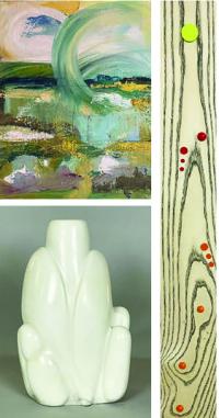 See Bourge Hathaway’s solo show in the River Room Oct. 25 through Nov. 13. Courtesy of River Arts