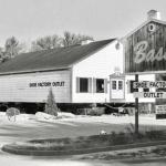 The former Bass Shoe Outlet building. PHIL DI VECE photo