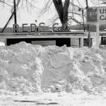 Red's Eats following the spring snow storm PHIL DI VECE photo.
