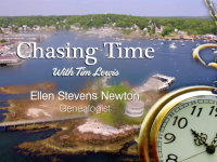 Watch the video: Chasing Time with Tim Lewis featuring Genealogist Ellen Steven