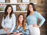 The Coastal Group at Newcastle Realty, L-R: Ashley Little, Hillary Barrett, Chelsea Poland
