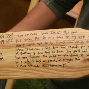Karl Berger, Boothbay, boat, oars, Columbia River, Oregon