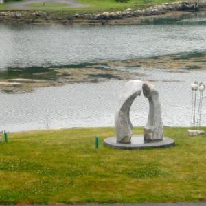  sculpture garden, Studio 53, Townsend Avenue, Boothbay Harbor
