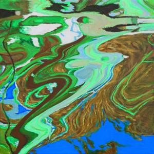 "Sea Creatures," a painting by Jennifer Litchfield. 