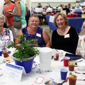 Honored at the Lincoln County “Thank You” event are, from left, Barbara McGlauflin, Betty Goulette, Kathy Barter, Linda Redman, Marie Oates and Rose Marie Kreppein.