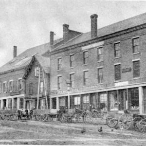 Long before cars, horse and oxen caused the traffic to line up on Main Street in Wiscasset.