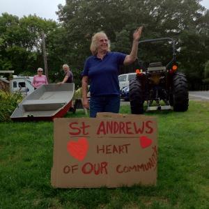 "I have to do something," Freddie Luke said. JOE GELARDEN Boothbay Register