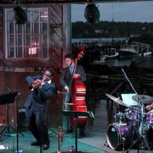 The Marcus Printup Quartet performed at Boothbay Harbor Shipyard as a fundraiser for the Boothbay Region Land Trust on August 16. The Marcus Printup Quartet performed at Boothbay Harbor Shipyard as a fundraiser for the Boothbay Region Land Trust on August 16.