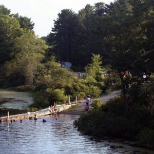 Swimmers and sunbathers enjoy hot, humid days along Nequasset Brook in Woolwich. Selectmen hope to make improvements to the town park and mitigate any conflicts between boaters and swimmers there. JOHN MAGUIRE/Wiscasset Newspaper Swimmers and sunbathers enjoy hot, humid days along Nequasset Brook in Woolwich. Selectmen hope to make improvements to the town park and mitigate any conflicts between boaters and swimmers there. JOHN MAGUIRE/Wiscasset Newspaper