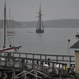 The "Freedom Schooner Amistad" is moored in Boothbay Harbor for the week. BEN BULKELEY/Boothbay Register The "Freedom Schooner Amistad" is moored in Boothbay Harbor for the week. BEN BULKELEY/Boothbay Register