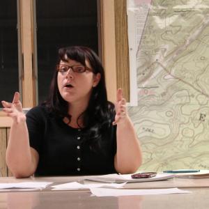 Chairman of Edgecomb Selectmen Jessica Chubbuck discusses seeking a court opinion on tax incentive money two parties are laying claim to. SUSAN JOHNS/Wiscasset Newspaper
