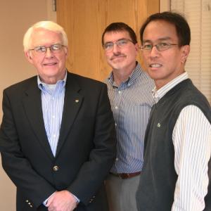 David Lawrence, Dr. John Murray and Dr. Aquilino Alamo, joined the Lincoln County Healthcare Board this fall.