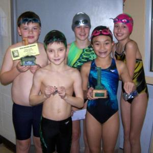 Unsinkable standouts at the Halloween Mini Meet in Portland included, front row, left to right, Andrew Nery and Vanessa Albert; back row, left to right, Henry Currier, Cara Viele and Maria West. Below: Maria West celebrates her No. 1 Loser award at the Haunted Hat Meet. Courtesy of Nicole Viele Unsinkable standouts at the Halloween Mini Meet in Portland included, front row, left to right, Andrew Nery and Vanessa Albert; back row, left to right, Henry Currier, Cara Viele and Maria West.