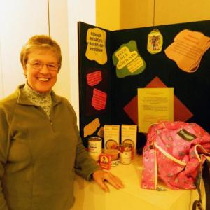 Feed Our Scholars representative Nancy Roby presents the backpack program to the Wiscasset Lions Club at its meeting February 20. CHARLOTTE BOYNTON/Wiscasset Newspaper Feed Our Scholars representative Nancy Roby presents the backpack program to the Wiscasset Lions Club at its meeting Wednesday evening. CHARLOTTE BOYNTON/Wiscasset Newspaper