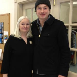 Edie Johnston and her son Geoffrey of Maine Medicinals speak to the Garden Club of Wiscasset on March 7. Courtesy of Garden Club of Wiscasset
