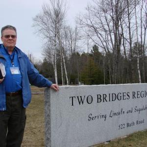 Retired Episcopal Priest Bob Hargreaves of Jefferson tries to help inmates who are battling addictions as he has done. SUSAN JOHNS/Wiscasset Newspaper