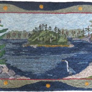 This hooked rug depicting the Sheepscot Watershed, made by Beth Quivey, is first prize in the Sheepscot Valley Conservation Association 2013 fundraising raffle. Courtesy of Sheepscot Valley Conservation Association This hooked rug depicting the Sheepscot Watershed, made by Beth Quivey, is first prize in the Sheepscot Valley Conservation Association 2013 fundraising raffle. Courtesy of Sheepscot Valley Conservation Association