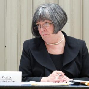 Patricia Watts will serve Sheepscot Valley Regional School Unit 12 as Acting Superintendent until June 30. JOHN MAGUIRE/Wiscasset Newspaper