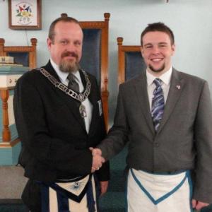 Seaside Lodge is proud to welcome its newest Master Mason, Zachary Robert Barry. He was raised to the sublime Degree of a Master Mason on February 25, 2013. Courtesy of Gary Tilton