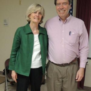 Carla Dickstein and Dr. Chip Teel at the Lincoln County Democrats' meeting, where they spoke on coping with our aging population. Courtesy of Tom Eichler Carla Dickstein and Dr. Chip Teel at the Lincoln County Democrats' meeting, where they spoke on coping with our aging population. Courtesy of Tom Eichler