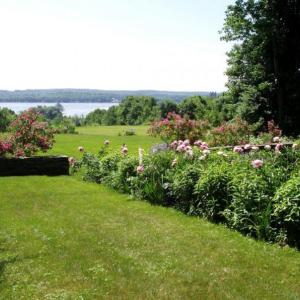 A view of the Potter garden along the Sheepscot River in Wiscasset. Courtesy of the Sheepscot Valley Conservation Association A view of the Potter garden along the Sheepscot River in Wiscasset. Courtesy of the Sheepscot Valley Conservation Association