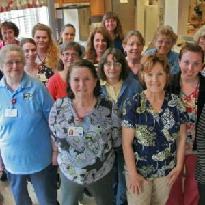 Nurses, certified nursing assistants and other staff members who have real relationships with their residents are the key to the Gregory Wing’s five-star rating from the Center for Medicare and Medicaid Services. Lincoln County Healthcare’s other nursing facility, Cove’s Edge Long-Term Care in Damariscotta, also received five stars. Courtesy of Lincoln County Healthcare
