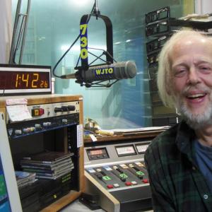 Bob Bittner in his WJTO station. Courtesy of Pat Friedman Bob Bittner