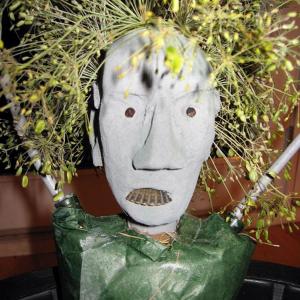 “Giant Fennel Head” is just one of horticulturist Diane Walden’s Harrowing Harvest Folk, the subject of a Coastal Maine Botanical Gardens workshop on creating creepy creatures out of plant materials. Courtesy of the Gardens “Giant Fennel Head” is just one of horticulturist Diane Walden’s Harrowing Harvest Folk, the subject of a Coastal Maine Botanical Gardens workshop on creating creepy creatures out of plant materials. Courtesy of the Gardens