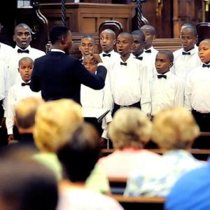 Les Petits Chanteurs perform in concert. Courtesy of the Second Congregational Church/Newcastle Les Petits Chanteurs perform in concert. Courtesy of the Second Congregational Church/Newcastle