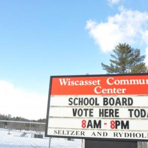 wiscasset school vote