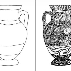 An example of doodling. Courtesy of Lindy Gifford Doodling