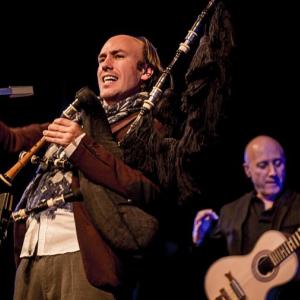 Galician master piper Carlos Núñez and guitarist Pancho Alvarez. Courtesy of the Opera House at Boothbay Harbor