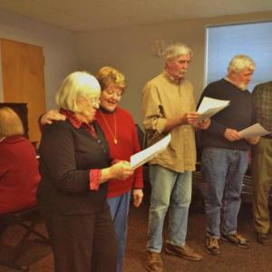 Ellie Tracy, Cyndy Lewis, Arlene Polewarczyk, Rudi Rines, Newt Blakesley, Ted Tracy