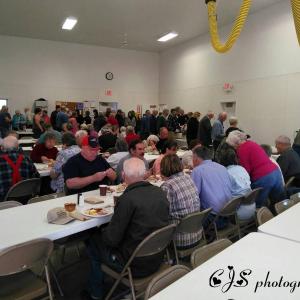 A packed house at the Alna Volunteer Fire Department's supper on April 12. Courtesy of Judy Greenleaf