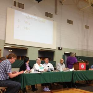 Wiscasset town meeting