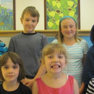 Most improved students at Edgecomb Eddy School are, from left, back row: Carolyn Potter, Zachary Rollins, Amelia Carlson, Dwight Lucas; front row: Allister Edgecomb, Emma Castonia and Finnegan Gaffney. Courtesy of Lisa Clarke/Edgecomb Eddy School