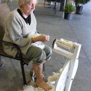 Fiber artist Ursula Smith