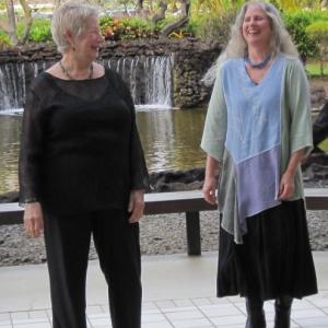 Sue Richards. left, and Carolyn Surrick will perform the music of the British Isles, on Celtic harp and viola da gamba, at the Lincoln Theater, August 23 at 7 p.m. Courtesy of the Lincoln Theater Sue Richards and Carolyn Surrick