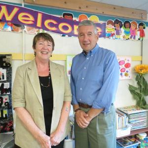 Caroline Bond and Scott MacDonald. Courtesy of Center for Teaching and Learning